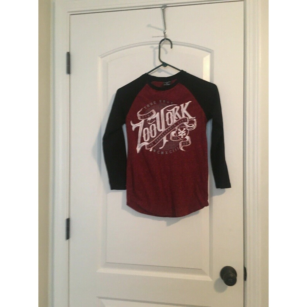 Zoo York Boys Long Sleeve T-Shirt Crew Neck Size Small Long Sleeve Shirt